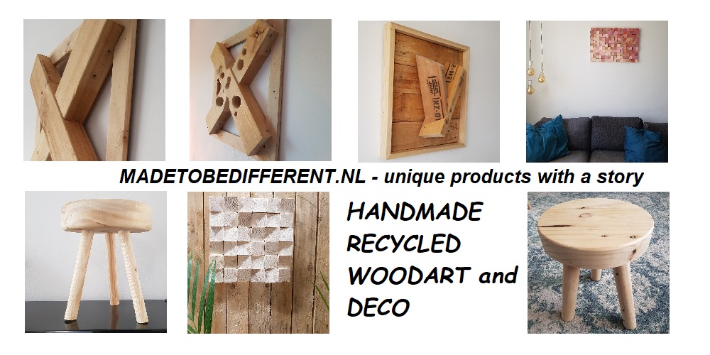 madetobedifferent.nl wooden products with story